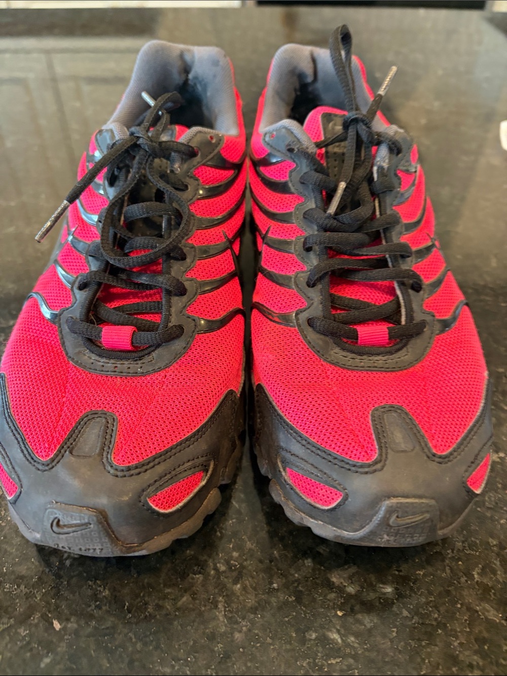 Women’s Hot Pink and Black Athletic Running Sneakers
